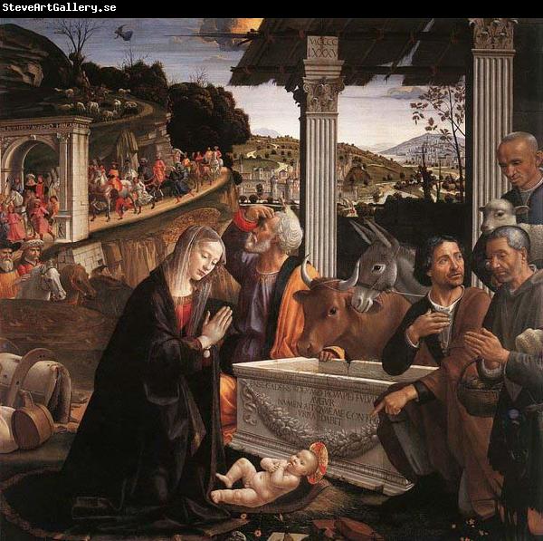 Domenico Ghirlandaio Adoration of the Shepherds